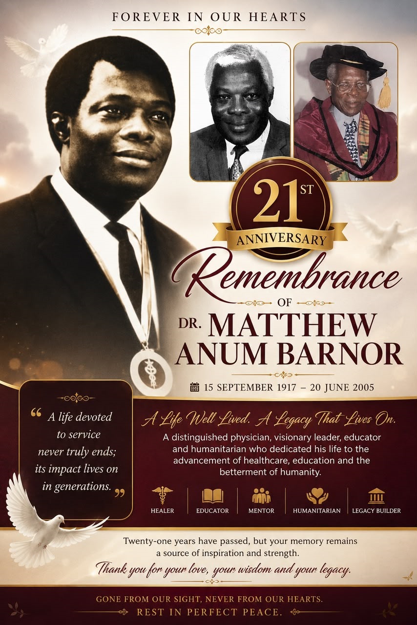 Dr. Matthew A. Barnor — Founder of Barnor Memorial Hospital